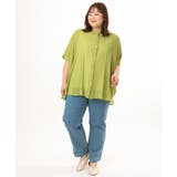 【大きいサイズ】シャーリングシア―ブラウス | eur3 | 詳細画像15