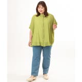 【大きいサイズ】シャーリングシア―ブラウス | eur3 | 詳細画像16