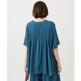 【大きいサイズ】シャーリングシア―ブラウス | eur3 | 詳細画像17