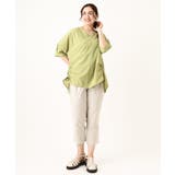 【大きいサイズ】Vネックポコポコプルオーバー | eur3 | 詳細画像4 