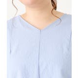 【大きいサイズ】Vネックポコポコプルオーバー | eur3 | 詳細画像9 