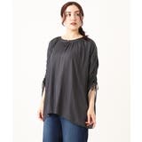 【大きいサイズ】ギャザーブラウス | eur3 | 詳細画像23 