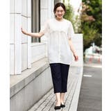 【大きいサイズ】スカラップレースブラウス | eur3 | 詳細画像21