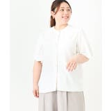 【大きいサイズ/2WAY】フレアスリーブブラウス | eur3 | 詳細画像12