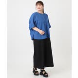 【大きいサイズ】キャンブリックバック刺繍ブラウス | eur3 | 詳細画像19