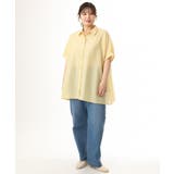 【大きいサイズ/接触冷感】シア―ボクシーシルエットブラウス | eur3 | 詳細画像10