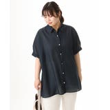 【大きいサイズ/接触冷感】シア―ボクシーシルエットブラウス | eur3 | 詳細画像12