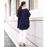 【大きいサイズ】バックタックブラウス | eur3 | 詳細画像4 