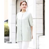 【大きいサイズ/a.v.v×eur3】バックプリーツブラウスチュニック | eur3 | 詳細画像2 