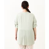 【大きいサイズ/a.v.v×eur3】バックプリーツブラウスチュニック | eur3 | 詳細画像9 