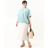 【大きいサイズ】裾ドロストショート丈シャツ | eur3 | 詳細画像18 