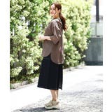 【大きいサイズ】シアーフーディー半袖ブラウス | eur3 | 詳細画像3 