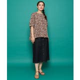 【大きいサイズ】フラワープリントブラウス | eur3 | 詳細画像15 