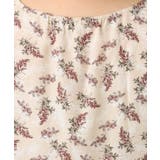 【大きいサイズ】フラワープリントブラウス | eur3 | 詳細画像6 