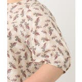 【大きいサイズ】フラワープリントブラウス | eur3 | 詳細画像8 