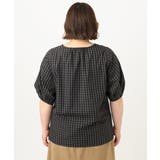 【大きいサイズ】ブロードタックブラウス | eur3 | 詳細画像22 