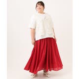 【大きいサイズ】エンブロイダリーレースベスト | eur3 | 詳細画像17