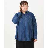【大きいサイズ】シア―デニムシャツ | eur3 | 詳細画像10 