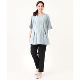 【大きいサイズ】ペプラムブラウス | eur3 | 詳細画像4 