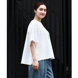 【大きいサイズ】ポコポコフレアスリーブブラウス | eur3 | 詳細画像2 