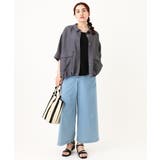 【大きいサイズ】シアーハーフスリーブシャツ | eur3 | 詳細画像20 