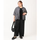 【大きいサイズ】シアーハーフスリーブシャツ | eur3 | 詳細画像24 