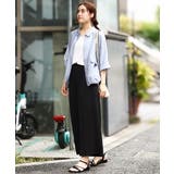 【大きいサイズ】シアーハーフスリーブシャツ | eur3 | 詳細画像3 