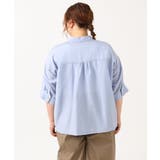 【大きいサイズ】シアーハーフスリーブシャツ | eur3 | 詳細画像6 