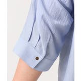 【大きいサイズ】シアーハーフスリーブシャツ | eur3 | 詳細画像8 