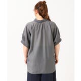 【大きいサイズ/a.v.v×eur3】接触冷感シアーブラウス | eur3 | 詳細画像19 