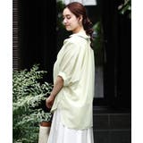 【大きいサイズ/a.v.v×eur3】接触冷感シアーブラウス | eur3 | 詳細画像2 