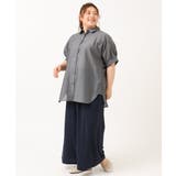 【大きいサイズ/a.v.v×eur3】接触冷感シアーブラウス | eur3 | 詳細画像26 