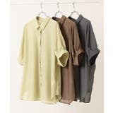 【大きいサイズ/a.v.v×eur3】接触冷感シアーブラウス | eur3 | 詳細画像27 