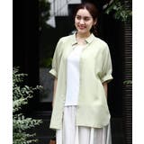 【大きいサイズ/a.v.v×eur3】接触冷感シアーブラウス | eur3 | 詳細画像4 