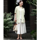 【大きいサイズ/a.v.v×eur3】接触冷感シアーブラウス | eur3 | 詳細画像5 