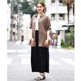 【大きいサイズ/a.v.v×eur3】接触冷感シアーブラウス | eur3 | 詳細画像8 