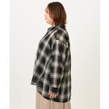 【大きいサイズ】コットンシアーシャツ | eur3 | 詳細画像8 