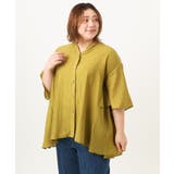 【大きいサイズ/LAVEANGE×eur3】バックフレアチュニック | eur3 | 詳細画像10