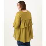 【大きいサイズ/LAVEANGE×eur3】バックフレアチュニック | eur3 | 詳細画像11