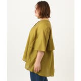 【大きいサイズ/LAVEANGE×eur3】バックフレアチュニック | eur3 | 詳細画像12