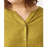 【大きいサイズ/LAVEANGE×eur3】バックフレアチュニック | eur3 | 詳細画像15