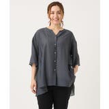 【大きいサイズ/LAVEANGE×eur3】バックフレアチュニック | eur3 | 詳細画像21