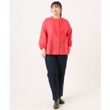 【大きいサイズ】コットンフリルブラウス | eur3 | 詳細画像11 