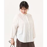 【大きいサイズ】コットンフリルブラウス | eur3 | 詳細画像16 