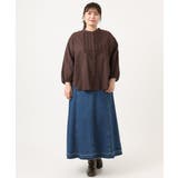 【大きいサイズ】コットンフリルブラウス | eur3 | 詳細画像22 