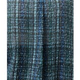 【大きいサイズ】カットジャカードチェック柄ブラウス | eur3 | 詳細画像20 