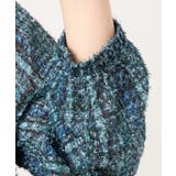 【大きいサイズ】カットジャカードチェック柄ブラウス | eur3 | 詳細画像21 