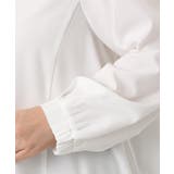 【大きいサイズ】フェザーベスト＋ブラウスセット | eur3 | 詳細画像19 