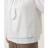 【大きいサイズ/11号サイズあり】ストレッチツイルブラウス | eur3 | 詳細画像14 