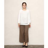 【大きいサイズ/11号サイズあり】ストレッチツイルブラウス | eur3 | 詳細画像18 